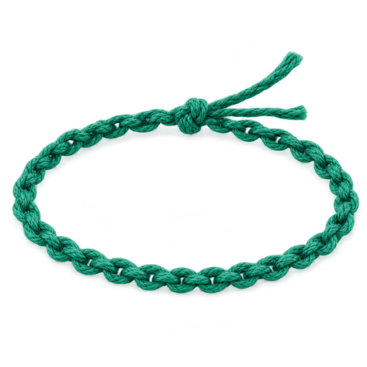 Crocheted bracelet